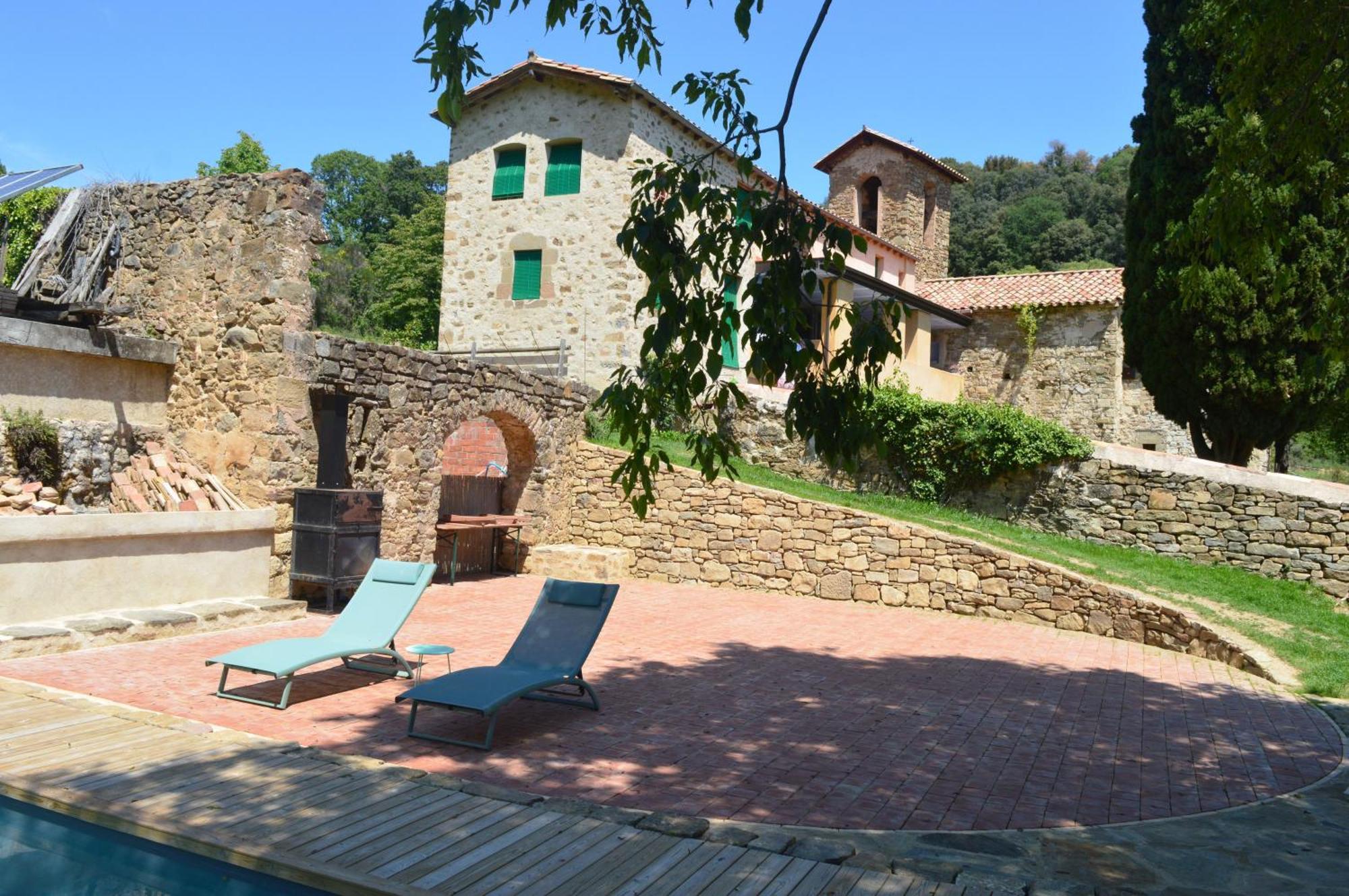 Rectoria De Castellar Villa La Vall de Bianya Kültér fotó